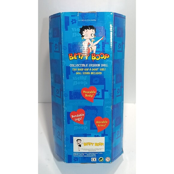 Betty Boop The Boop-Oop-A-Doop Girl Fashion Doll 14" Brand New In Box - Picture 8 of 10